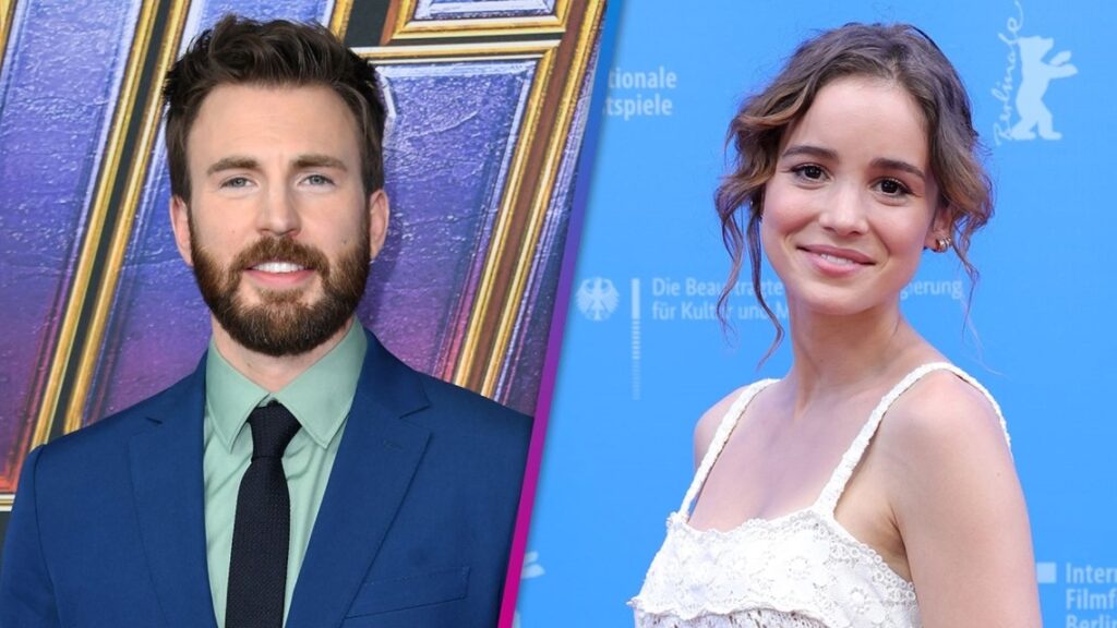 chris evans' wife