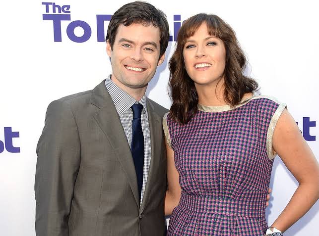 bill hader wife