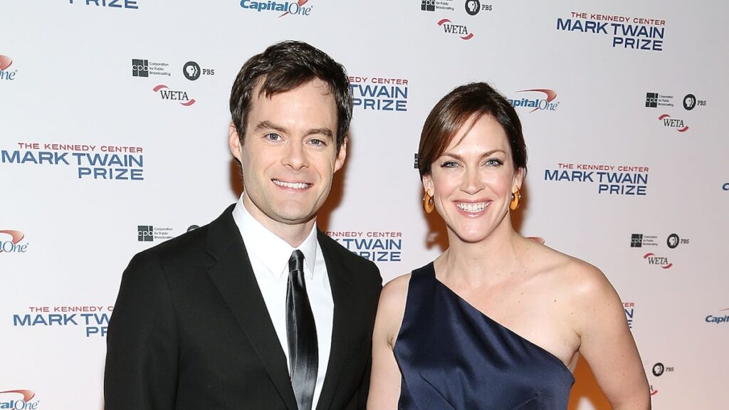 bill hader wife