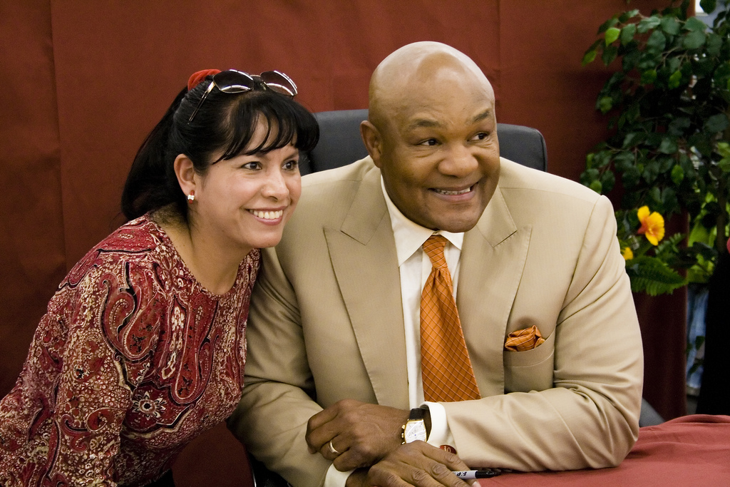 george foreman wife